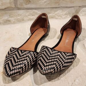 Jeffrey Cambell d'Orsay Ibiza Flats Size 8